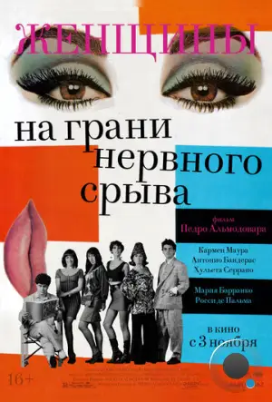 Женщины на грани нервного срыва / Mujeres al borde de un ataque de «nervios» (1988)