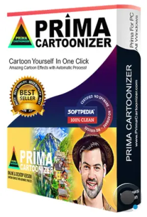 Prima Cartoonizer 5.4.1 + Portable