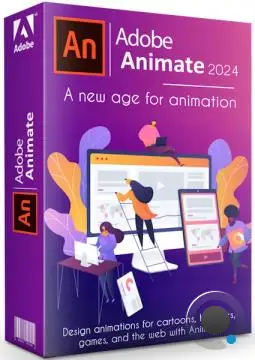 Adobe Animate 2024 24.0.5.40 by m0nkrus (MULTi/RUS)